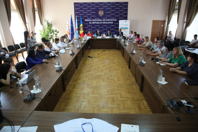 The National Bureau of Statistics launches the PILOT census in 11 localities across the country, with the support of the European Union and UNFPA