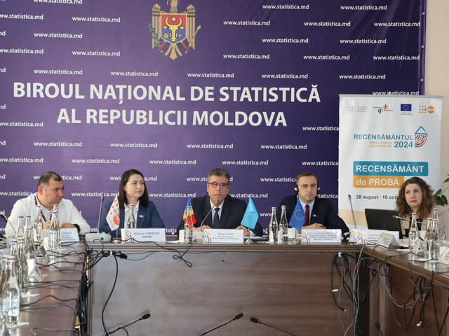 Masa rotundă: „Recensământul de probă al populației și locuințelor: provocări și soluții”