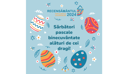 Sărbători pascale binecuvântate alături de cei dragi!