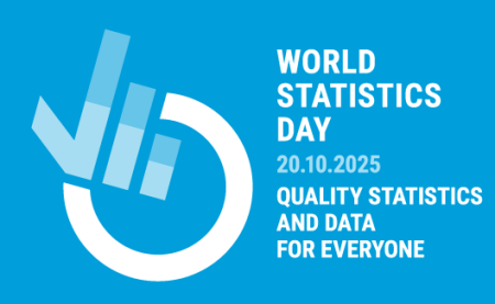 World Statistics Day 2025 „Quality statistics and data for everyone”,  20 October 2025