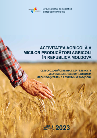 Statistical publication "Agricultural activity of small agricultural producers in the Republic of Moldova in 2022" posted on the website