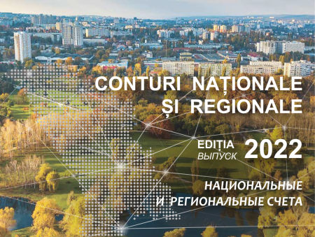 The statistical publication „National and Regional Accounts", edition 2022, posted on the webpage