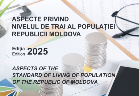 The statistical publication „Aspects of the Standard of Living of Population of the Republic of Moldova in 2024" was posted on the website