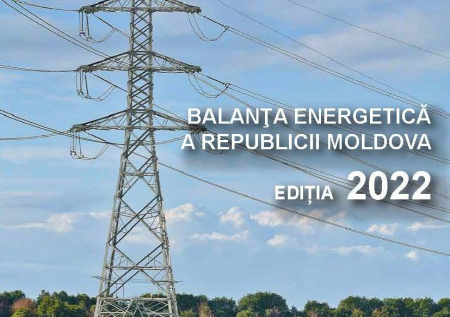 Culegerea statistică „Balanţa energetică a Republicii Moldova", ediţia 2022, plasată pe pagina web