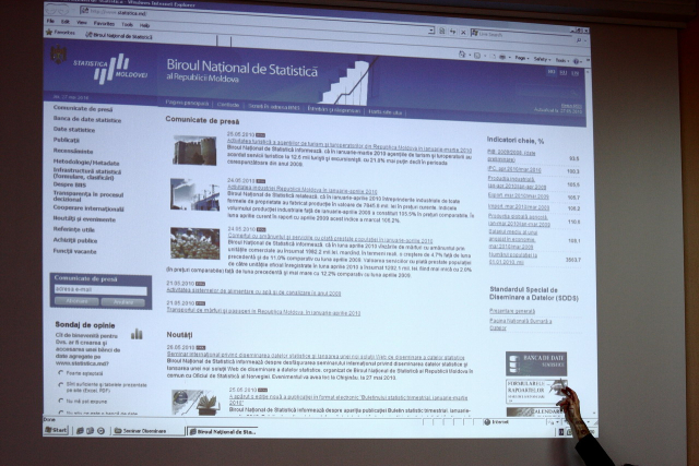 International Seminar "Dissemination of statistics and launching a new web solution" 