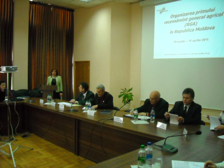The first General Agricultural Census organised in the Republic of Moldova