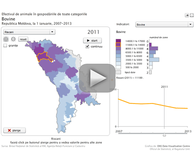 Launch of animated maps in agricultural field
