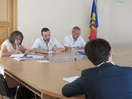 Vizita de lucru a șefului Unității A3 Cooperare Statistică de la Eurostat la Biroul Național de Statistică