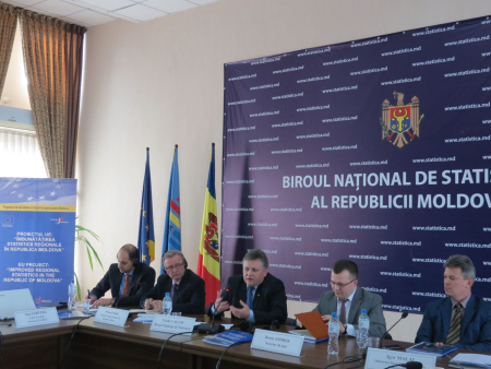A V-a Ședință a Consiliului Coordonator în cadrul proiectului "Îmbunătățirea statisticii regionale în Republica Moldova", STATREG