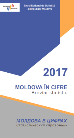 The statistical pocket-book "Moldova in figures, edition 2017", posted on the website 