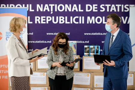 UNFPA Moldova și Agenția Elvețiană pentru Dezvoltare și Cooperare susțin Biroul Național de Statistică în modernizarea procesului de colectare a datelor statistice