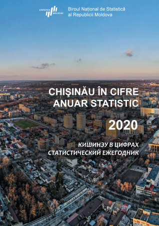Statistical yearbook "Chisinau in figures" edition 2021 posted on the webpage