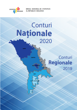 The statistical publication „National Accounts 2020 and Regional Accounts 2019", edition 2021, posted on the webpage