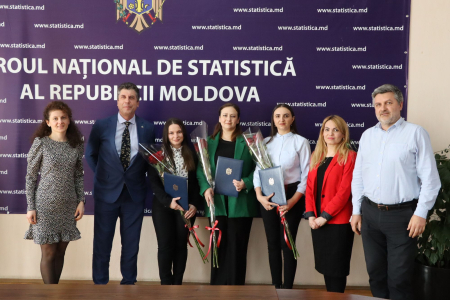 Funcționarii publici debutanți din cadrul Biroului Național de Statistică au depus jurământul de credință